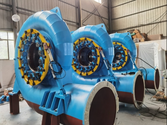 100kw~70mwフランシス水車の発電機の高水頭部および低流速