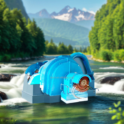 水頭5m-500mのための水力タービン発電機 90-96%の効率