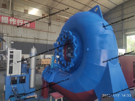自動制御 フレンチスタービン発電機 定水頭 20m-300M / 定効率 90%-96%