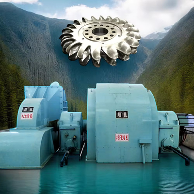 発電所 ペルトンタービン発電機 IP54 ブラシなし 空気冷却 50/60Hz 定数周波数