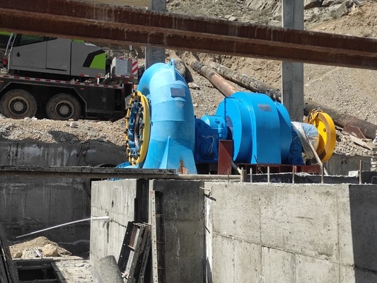 鉄鋼 ステンレス 鉄鋼 高頭水タービン 耐久性 5m-500m 水頭