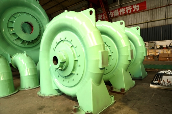 鉄鋼と不鋼鉄の水力タービン発電機 耐久性 200kw-20mw 容量 450-1000rpm