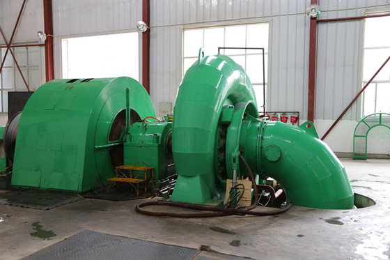 パワーステンレス・スティール・フランシス・タービン・ジェネレーター 300KW-20MW 400V 800V 6.3kV 10kV