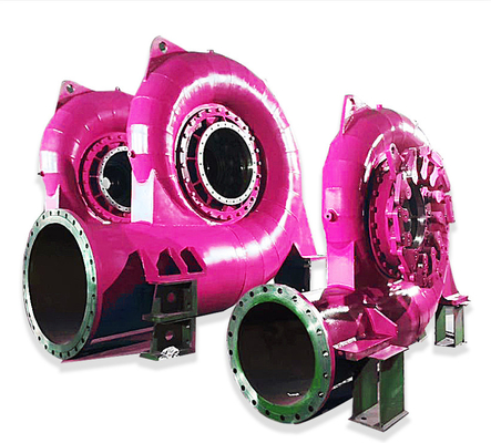 効率性 ステンレス鋼 フランシス 水力タービン発電機 450-1000RPM 400V-10kV 自動制御