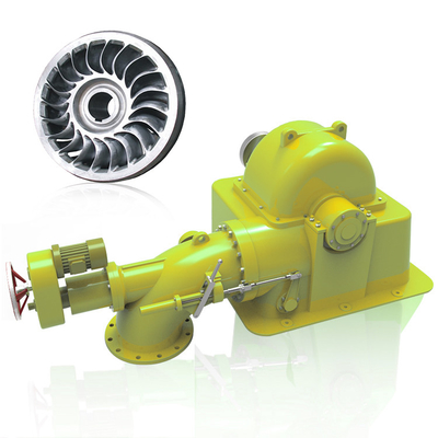 垂直/水平ターゴタービン発電機 ステンレス鋼 220V-11000V 200kW-30MW 500-3000rpm