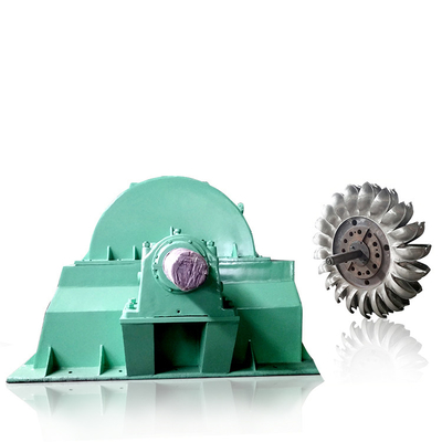 IP54 格付け ブラシレスペルトンタービン発電機 F 隔熱クラス 6-10kV 格付け電圧