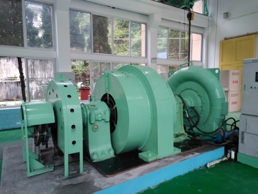 効率 フランシス 水力タービン発電機 450-1000RPM 400V-10kV 20m-300M 水頭