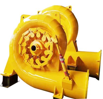 鉄鋼とステンレス 容量 水力タービン発電機 200kw-20mw 出力 450-1000rpm 回転