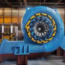 600KWステンレス・スチールランナー・フランシス 自動制御モードの水タービン発電機