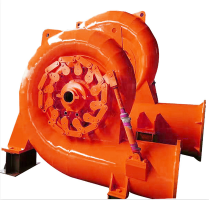 自動制御モード フランシスタービン発電機 450-1000RPM 20m-300M 定位電源 垂直/水平