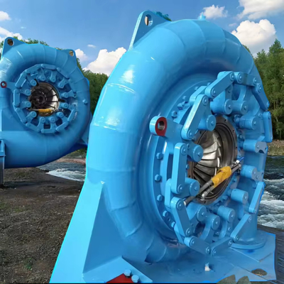 水力タービン発電機 垂直設置 200kw-20mw 電力出力 ブラシレス興奮モード
