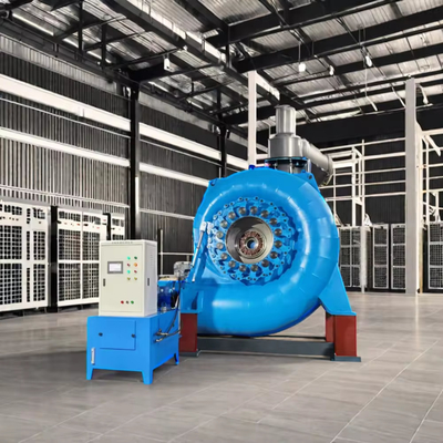 水タービン発電機 室内・室外設置 450-1000 RPM 空気・水冷却 50Hz/60Hz 定数周波数