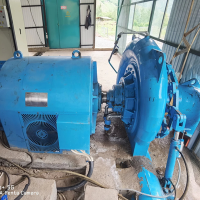 500-1000 RPM 水頭 50HZ/60HZ 発電のための高頭水タービン