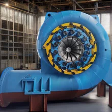 200kw-20mw ウォータータービン発電機 空気/水冷却 オーダーメイドコーラー