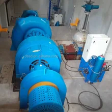 水力発電所用ステンレスステールランナー付きの水力タービン発電機