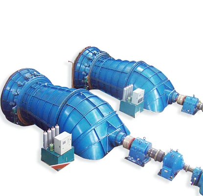 300KW 縦または水平タービン発電機 20-300m ステンレス鋼の水頭