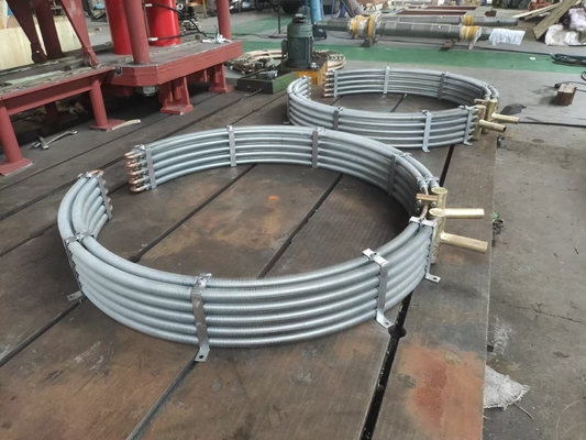 工業用壁掛け液体オイルクーラー 10-50 kg 液体パイプ用 動作温度範囲 0-80°C 性能