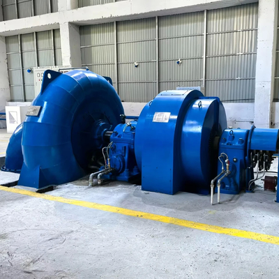 200kw-20mw 水力タービン発電機 ブラシなし刺激 垂直 /水平設置