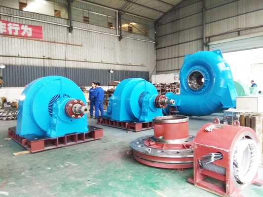 水頭範囲 水力タービン発電機 5m-500m 高頭アプリケーションに最適