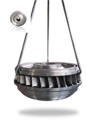 水力発電ハイドロタービンランナー、カスタマイズされたブレード長と300rpm定格回転速度