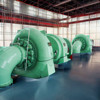 50HZ/60HZ周波数タービン水力発電機 500kw 600kw 700kw フリーエネルギー発電機 フライホイール
