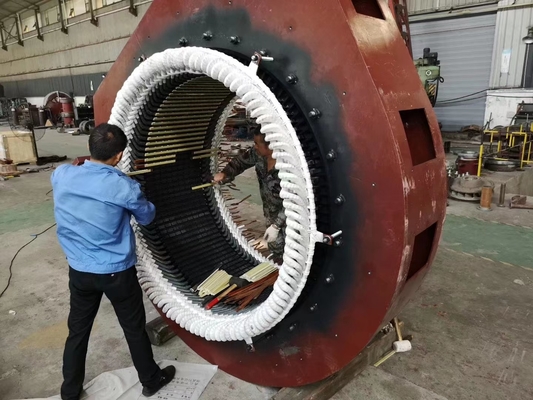 精密設計の発電機 フランシスタービン発電機 750 RPM-1500 RPM