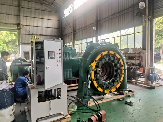大管径 DN2250-3200mm 高流量水力発電のためのフランシス水力タービン発電機