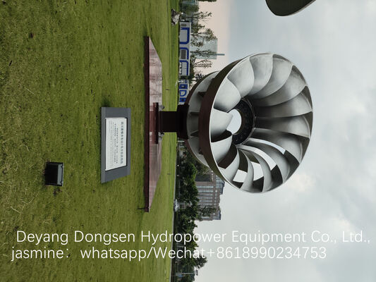 高効率の水力タービンランナー 10 MPa 入口圧と最適な水力性能のためのカスタマイズ可能な刃の厚さ