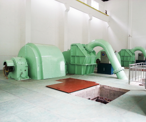 800kw Peltonのタービン発電機油圧タービン水力電気装置