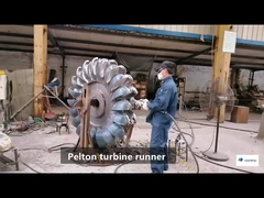 Peltonのタービン ランナー
