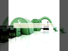 最適な発電のための先進3相/単相ペルトンタービン発電機