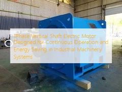 1Phase Vertical Shaft Electric Motor Designed for Continuous Operation and Energy Saving in Industrial Machinery Systems