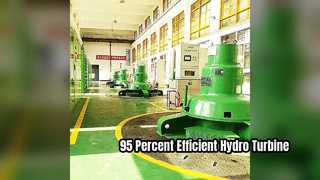 高効率カプラン水力タービン発電機 95 パーセント