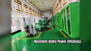 高効率カプラン水力タービン発電機ソリューション