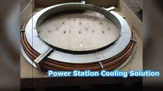 エアオイルクーラー 0-80C 発電所冷却ソリューション